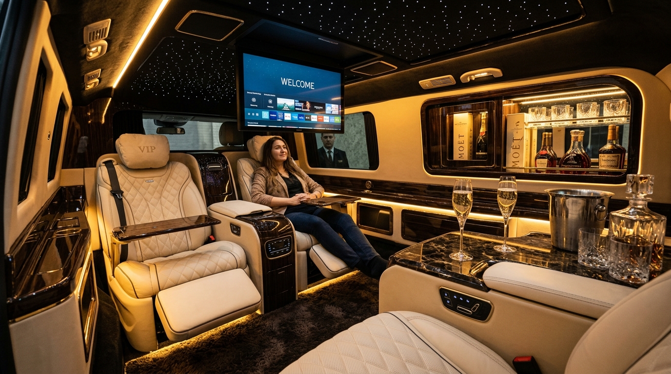 Mercedes Vito VIP Interior Turkey